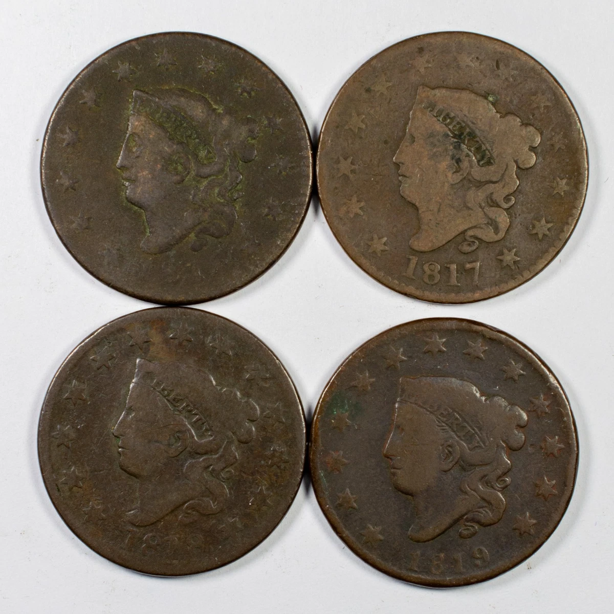 1816 Year Coronet Head US Large Cents (1816-1839) for sale | eBay