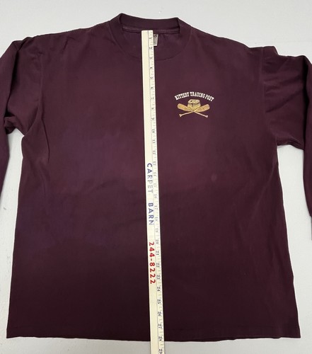 Kittery Trading Post Long Sleeve T Shirt, Made in USA , Oneita Tag - Picture 4 of 9