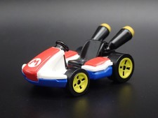Super Mario Cart GO KART Rare 1:64 Echelle Collection Diorama Voiture Miniature