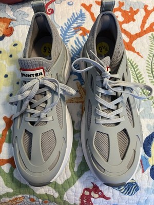 Women Hunter Tulip Lace-up Athletic/ Casual Sneakers Water Resistant Medium Grey