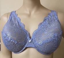ThirdLove 24/7 Lace Contour Plunge Bra 44D Lavender Purple