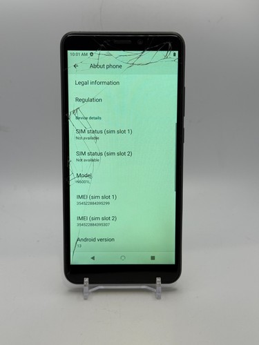 NUU A23 - N6001L - Gray - 32GB - Unlocked - Smartphone - Read Description