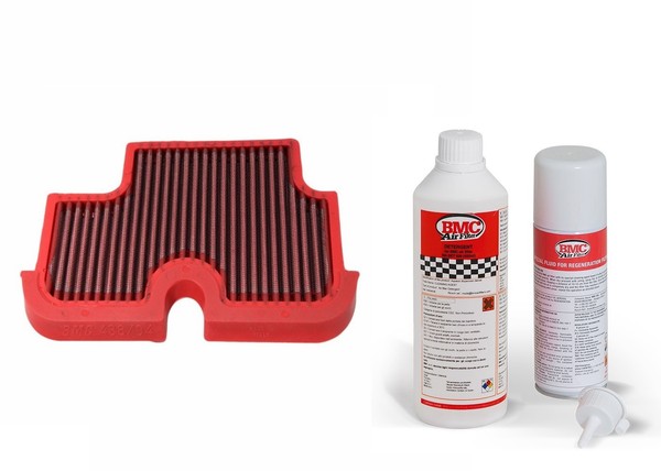 Sportluftfilter Luftfilter+Reiniger Bmc FüR Kawasaki Er6N ER650A Bj. 2006-2008-image
