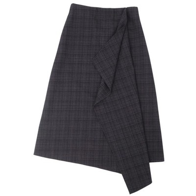 Christian Dior Women's 2023 Skirt Front Plaid Bottoms F42 Used MOLO-0