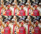 Dennis Rodman Signed DEALER LOT Photo 8x10  NWOWorm Autograph HOF JSA  6 PHOTOS