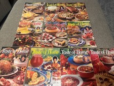 Lot of 10 Taste of Home Magazines 1998-2001 recipes cooking baking