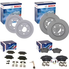 BOSCH BREMSSCHEIBEN + BELÄGE VORNE + HINTEN passend für A/B-KLASSE W169 + W245