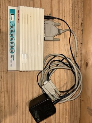 U.S. Robotics Sportster External Fax/Modem, 33.6K, Model No. 0839