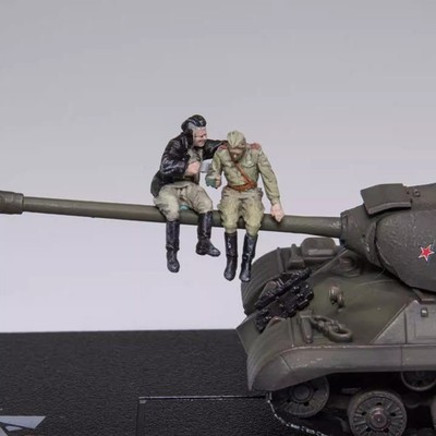 AM 1/72 Soviet Victory Celebration Toast 2 Personen Fertigmodell Ornament