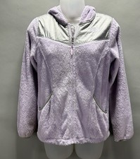 The North Face Girls Fleece Jacket Oso Hoodie Size Large 14/16 Lavender