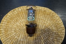 NOS GEC KT66 Valve Clear Glass Brown Base 7152 - 1971 (D12)