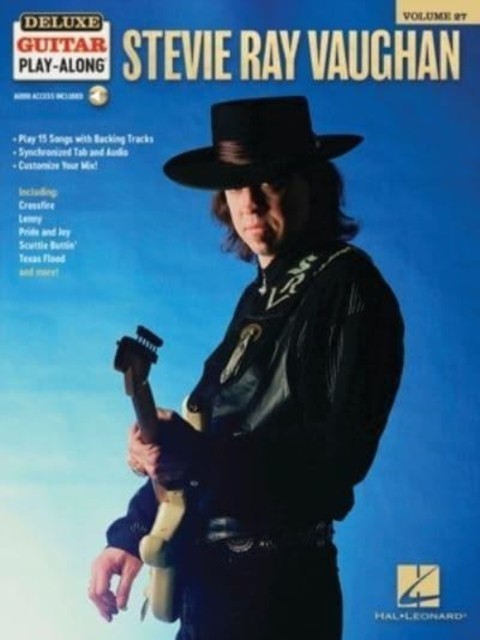 Stevie Ray Vaughan -Del. Guitar Play-Along Vol. 27 (Book)