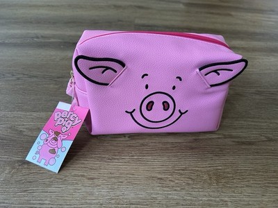 Marks & Spencer M&S PERCY PIG Makeup bag Cosmetics Bag Pink BNWT FREEPOST