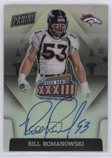 2020 Panini Prizm Super Bowl Signatures Bill Romanowski #SBXXXIII-BR Auto 2b6