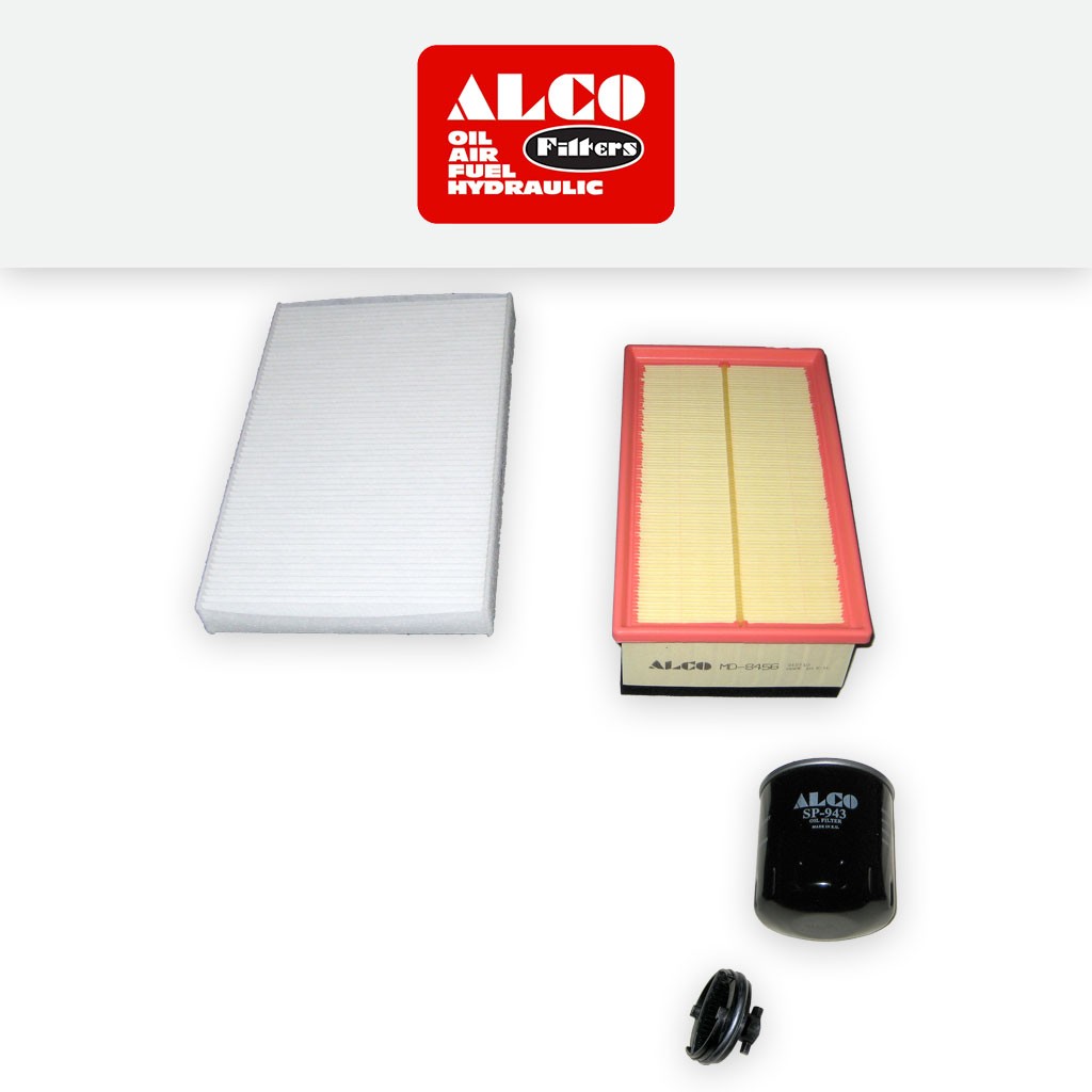 SERVICE KIT for DS DS4 2.0 BLUEHDI ALCO OIL AIR CABIN FILTERS (2015-2018)