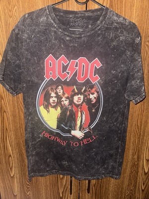 AC/DC Highway to Hell Graphic Short Sleeve T-Shirt-  Medium