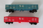 Lionel HO, Alaska Hopper, Michigan Central Blue & Red Gondolas, C&O Work Caboose — photo 2