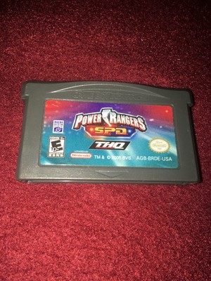 GBA Power Rangers SPD Nintendo Game Boy Advance, Cartridge Only