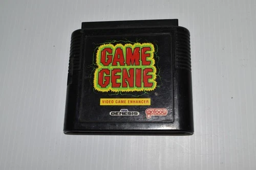 GAME GENIE VIDEO ENHANCER SEGA GENESIS Cartridge Only -TESTED(SZY54)