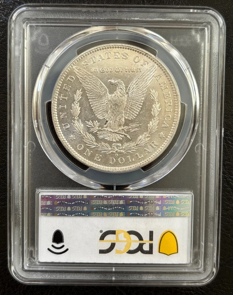 1881 O Morgan Silver Dollar $1 -PCGS MS61 - GOLD SHIELD (#1082) - Image 3 of 4