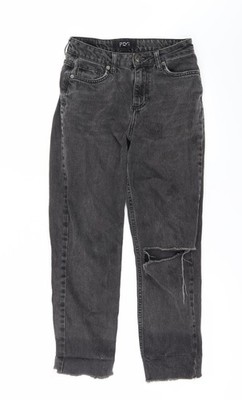 bog Herren Jeans schwarz Denim Skinny Größe 26 L30 in