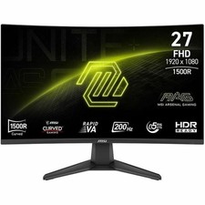 MSI MAG27C6FE20 MAG 276CF E20 27" FHD 200Hz Curved Gaming Monitor