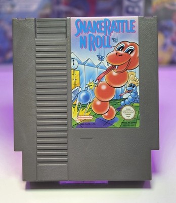 Snake Rattle N Roll - Nintendo NES  