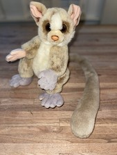 TOYS R US ANIMAL ALLEY STUFFED PLUSH LEMUR KINKAJOU SUGAR GLIDER TOY LONG TAIL
