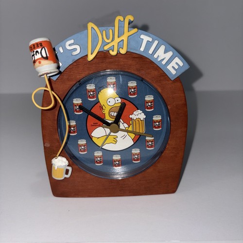 2002 "It's Duff Time" - Homer Simpson Alarm Clock - TESTED
