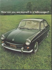 Can you see yourself in a Volkswagen Fastback? sales brochure 1968