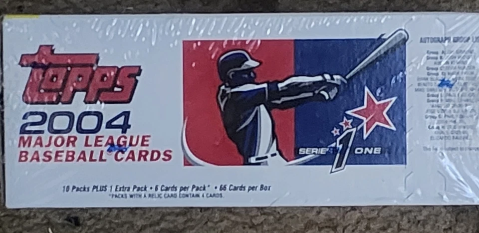 Serie 1 de béisbol Topps 2004 caja sellada de fábrica Yadier Molina novato posible Foto 2 de 4