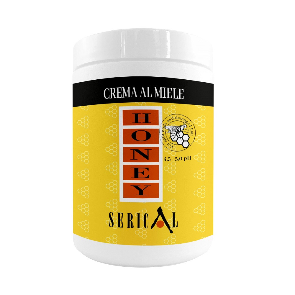 8033210293490 Крем для лица Kallos Serical Crema al Miele miodowa maska do włosów, 1000 мл (P1) 