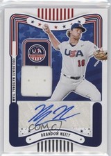 2024 Panini Stars and Stripes Materials Signatures Brandon Neely Auto 0j81
