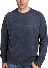 Champion Mens French Terry Crewneck Sweatshirt SIZE M NAVY