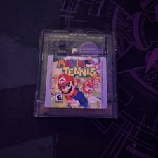 Mario Tennis (Nintendo Gameboy Color, 2001) GBC Authentic Cart New Battery Works