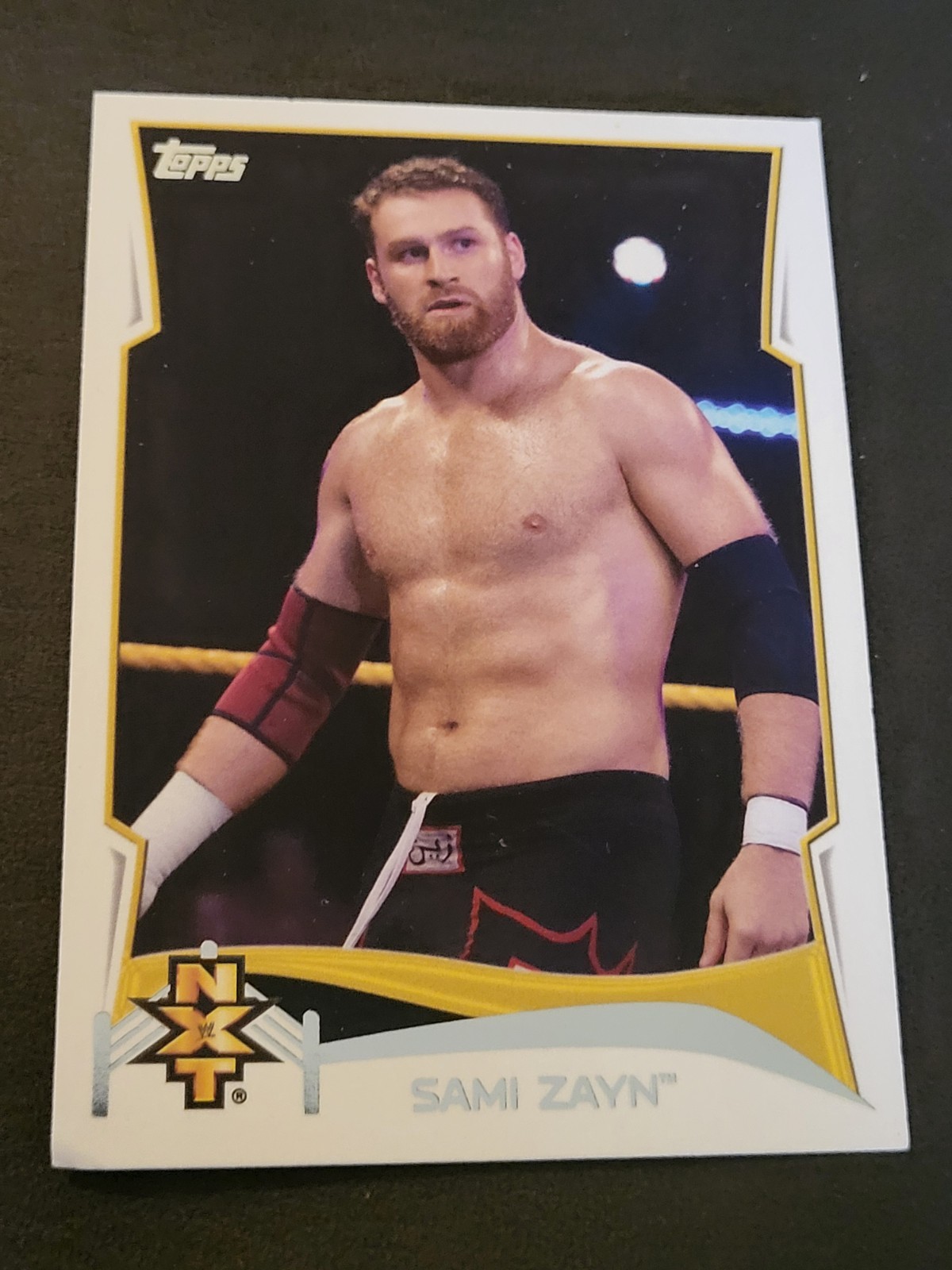 2014 Topps Chrome WWE NXT Prospects Sami Zayn #16 (RC)- NEW LOW PRICE!