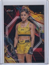 2024 Topps Finest UFC - Iasmin Lucindo Red/Black Vapor Refractor Rookie #/15 RC