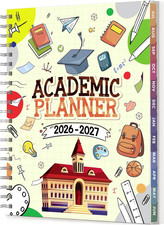 Academic Planner 2026-2027 Weekly  Monthly Student Planner 8.5"X11"  July 2026
