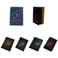 1Pcs 3D Dragon Embossed Resin Engraving Notebook Retro Diary Paper Notepad