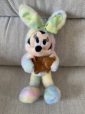 Disney Ostern 2025 Minnie Mouse Hase Plüsch Pastell Batik, Schokohase