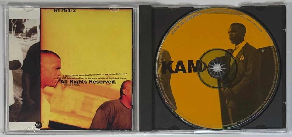Kam – Made in America (1995, EastWest Records) OG CD – Tested Foto 2 de 4