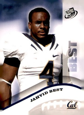 2010 Press Pass #WM-4 Jahvid Best Wal-Mart Exclusive