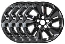 New 17" Black Wheel Skins SET/4 For 2018-2022 Honda Accord LX