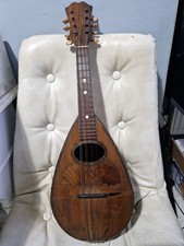 Antique Mandolin Made In Italy