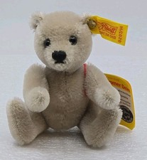 Steiff Miniature Mohair Grey Teddy Bear 14cm 5" - 0207/14