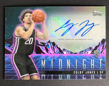 2023 Topps Midnight Colby Jones #RHS-CJ RC Rookie Rookie Horizon Signatures