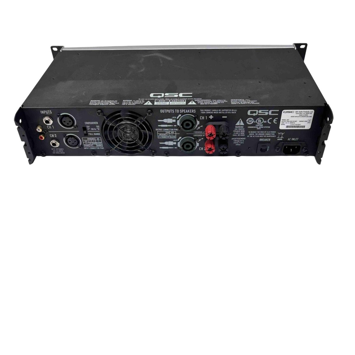 QSC GX7 MADE IN USA 1000W/4ohmパワーアンプ QSC GX7 MADE IN USA