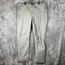 Roark Layover Pants Mens 36 Gray Comfort Casual Drawstring Hiking Outdoors