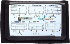 Football Play Wristbands - Adult Quarterback Gear - Wristband Playbook - Softbal