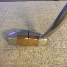 Rare Otey Crisman 70 HB Hickory Shaft Putter All Original With Leather Wrap Grip